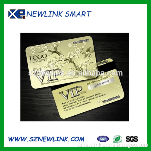 Customized PVC Membership card for VIPcard